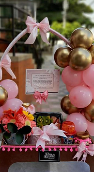 Arreglos florales con desayuno