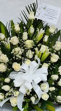 Arreglos florales fúnebres